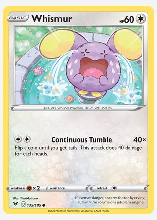 Whismur — catalogusbeeld