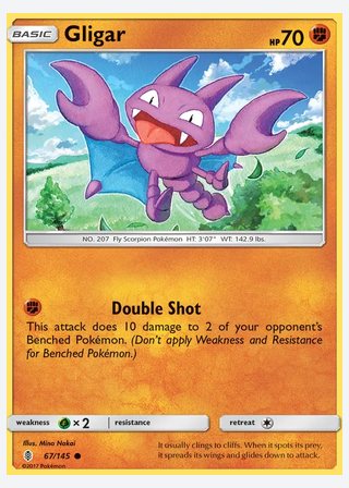 Gligar — catalogusbeeld