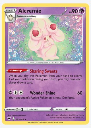 Alcremie — catalogusbeeld