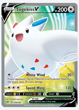 Togekiss V — catalogusbeeld