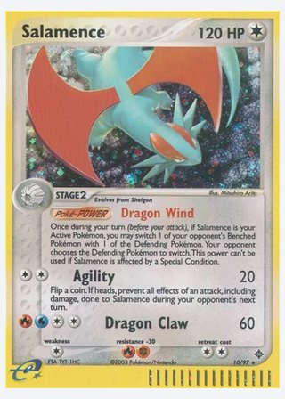 Salamence — catalogusbeeld