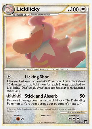 Lickilicky — catalogusbeeld