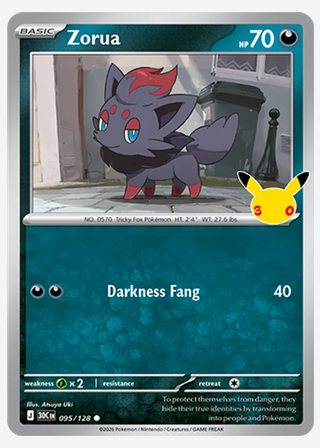 Zorua — catalogusbeeld