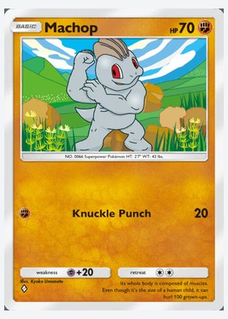Machop — catalogusbeeld