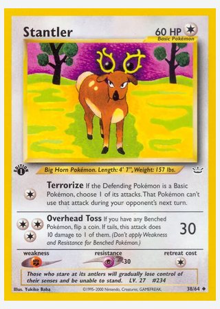 Stantler — catalogusbeeld