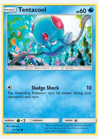 Tentacool — catalogusbeeld