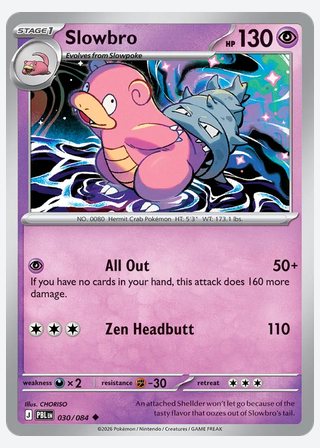 Slowbro — catalogusbeeld