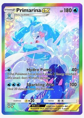 Primarina ex — catalogusbeeld