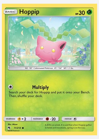 Hoppip — catalogusbeeld