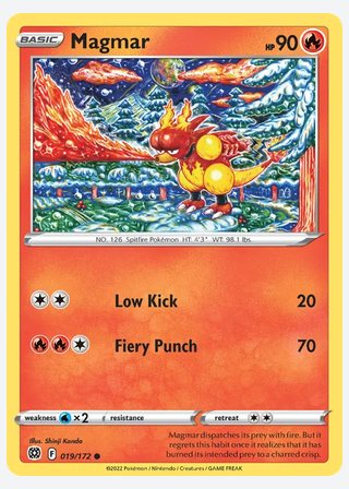 Magmar — catalogusbeeld
