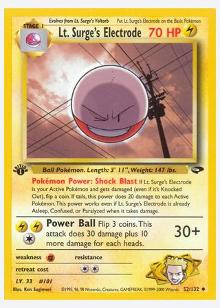 Lt. Surge's Electrode — catalogusbeeld