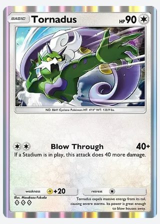 Tornadus — catalogusbeeld
