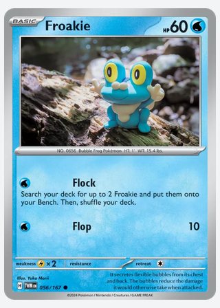 Froakie — catalogusbeeld