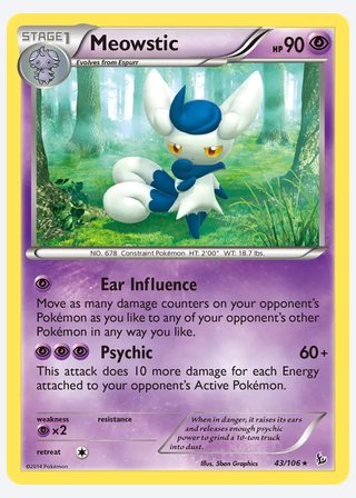 Meowstic — catalogusbeeld