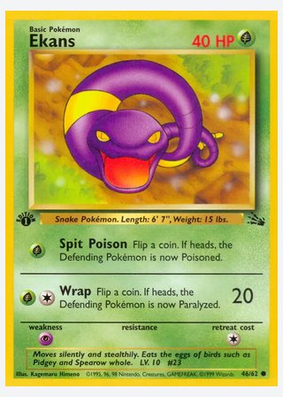 Ekans — catalogusbeeld