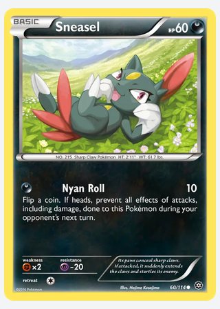 Sneasel — catalogusbeeld