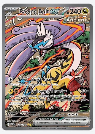 Raging Bolt ex — catalogusbeeld