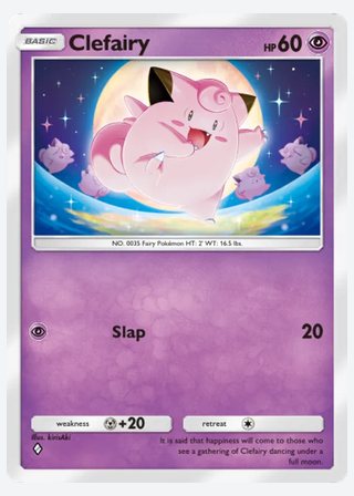 Clefairy — catalogusbeeld