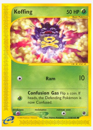 Koffing — catalogusbeeld