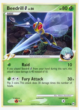 Beedrill G — catalogusbeeld