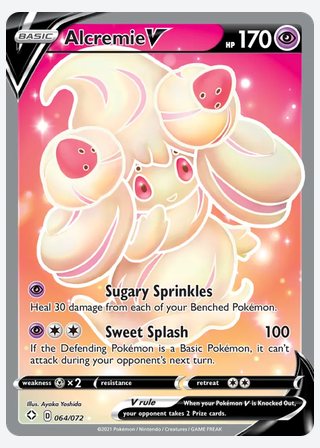 Alcremie V — catalogusbeeld