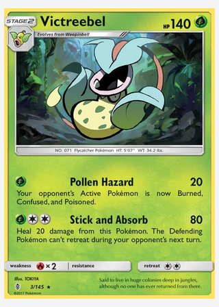 Victreebel — catalogusbeeld