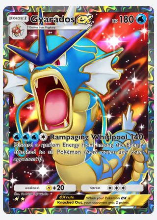 Gyarados ex — catalogusbeeld