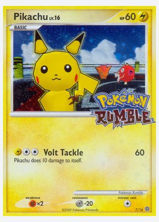 Pikachu — catalogusbeeld