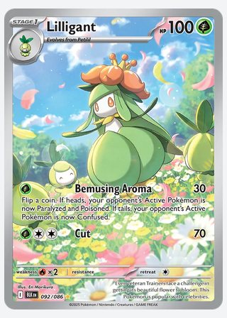 Lilligant — catalogusbeeld