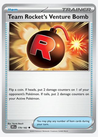 Team Rocket's Venture Bomb — catalogusbeeld