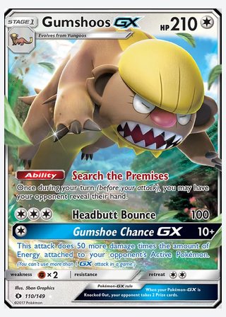 Gumshoos GX — catalogusbeeld