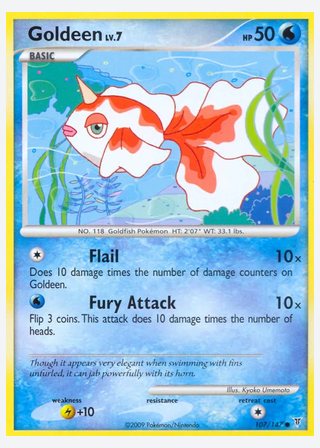 Goldeen — catalogusbeeld