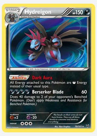 Hydreigon — catalogusbeeld