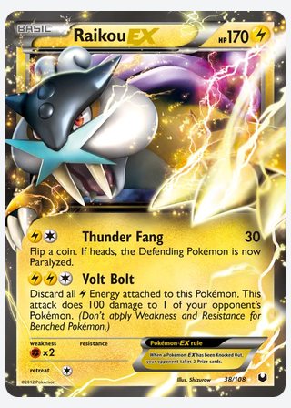 Raikou-EX — catalogusbeeld