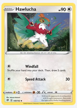 Hawlucha — catalogusbeeld
