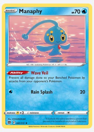 Manaphy — catalogusbeeld