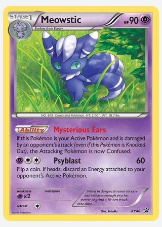 Meowstic — catalogusbeeld