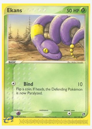 Ekans — catalogusbeeld
