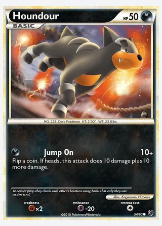 Houndour — catalogusbeeld