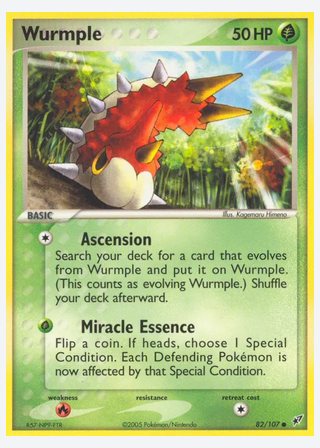 Wurmple — catalogusbeeld