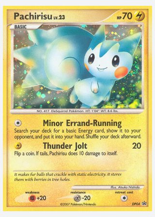 Pachirisu — catalogusbeeld