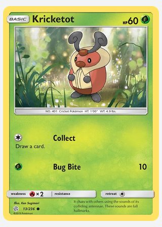 Kricketot — catalogusbeeld