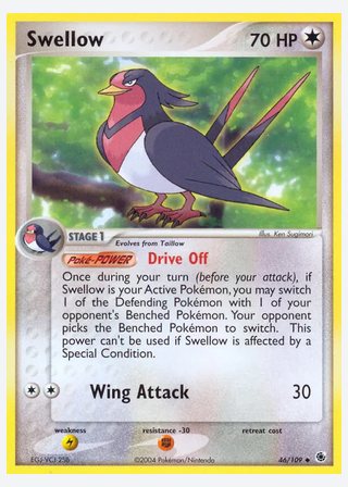Swellow — catalogusbeeld