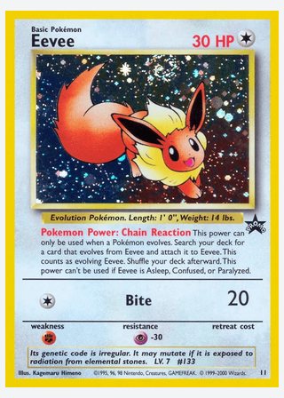 Eevee — catalogusbeeld
