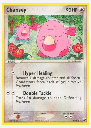 Chansey — catalogusbeeld