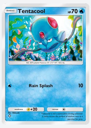 Tentacool — catalogusbeeld