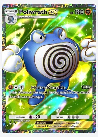 Poliwrath ex — catalogusbeeld