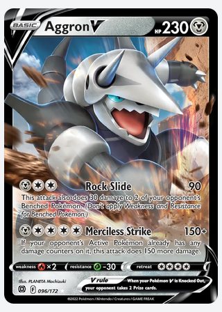 Aggron V — catalogusbeeld