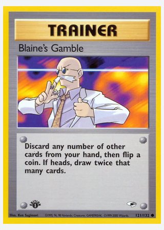 Blaine's Gamble — catalogusbeeld