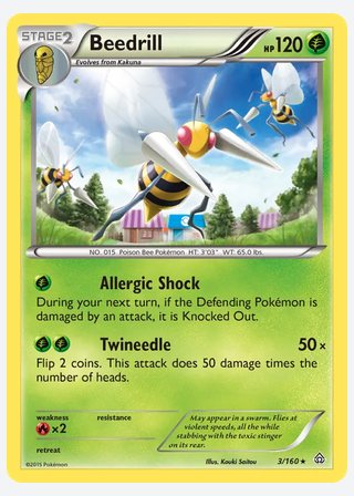 Beedrill — catalogusbeeld